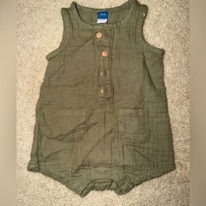 Old Navy Olive Green Kids Romper